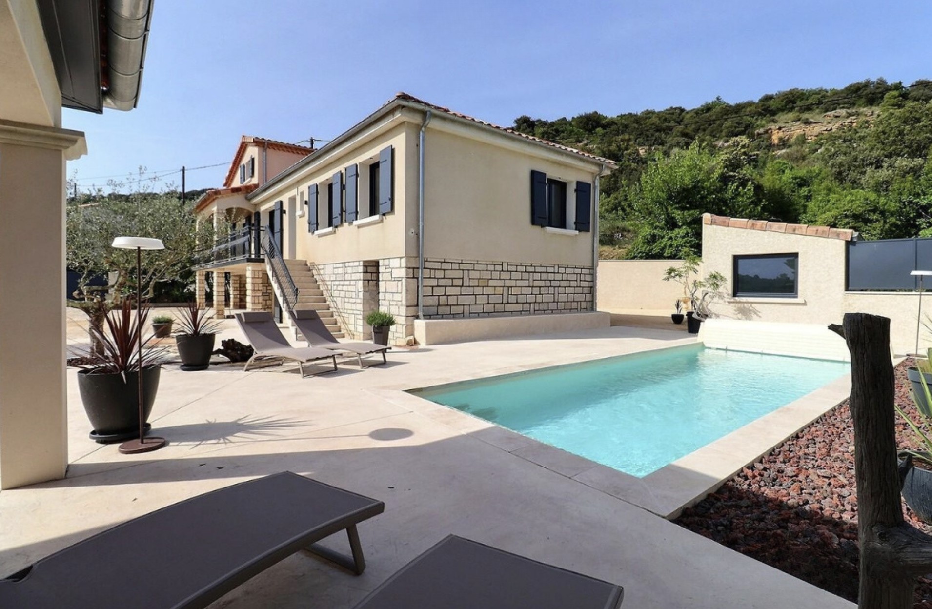 Pool house piscine